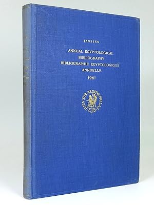 Imagen del vendedor de Annual Egyptological Bibliography / Bibliographie gyptologique annuelle. 1961. a la venta por Librarium of The Hague