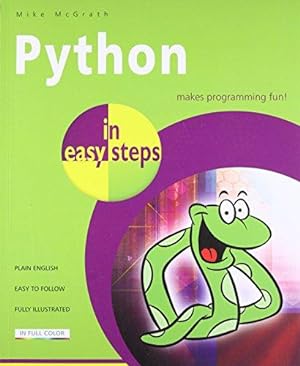 Imagen del vendedor de Python in easy steps a la venta por WeBuyBooks
