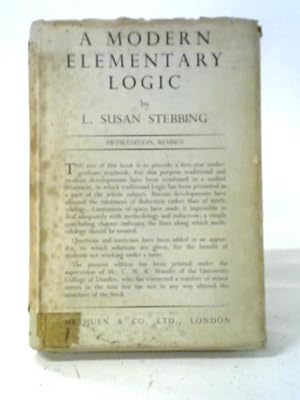 Bild des Verkufers fr A Modern Elementary Logic zum Verkauf von World of Rare Books