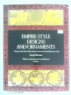 Image du vendeur pour Empire Style Designs and Ornaments mis en vente par World of Rare Books