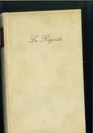 Image du vendeur pour LA REGENTA mis en vente par Papel y Letras