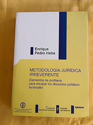 Immagine del venditore per METODOLOGIA JURIDICA IRREVERENTE venduto da SUEOS DE PAN