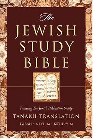 Image du vendeur pour The Jewish Study Bible: featuring The Jewish Publication Society TANAKH Translation (Bible Hebrew) mis en vente par WeBuyBooks