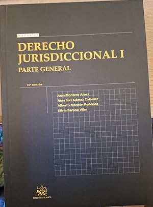 Image du vendeur pour DERECHO JURISDICCIONAL I: PARTE GENERAL. mis en vente par Libreria Lopez de Araujo
