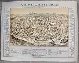 Panorama de la ville de Jérusalem, à l'époque de la Mort de N.-S. Jésus-Christ