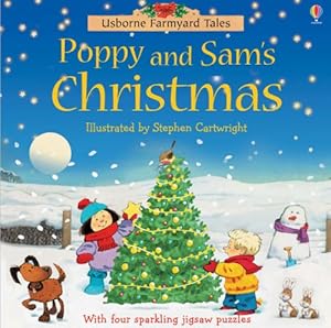 Bild des Verkufers fr Farmyard Tales Chunky Jigsaw - Poppy and Sam's Christmas zum Verkauf von WeBuyBooks 2