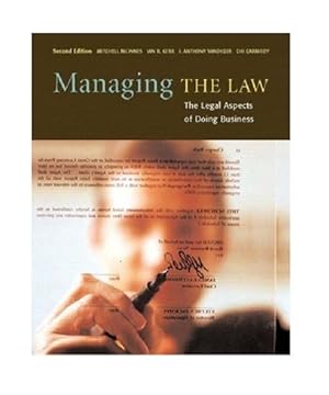 Bild des Verkufers fr Managing the Law: The Legal Aspects of Doing Business zum Verkauf von Buchpark