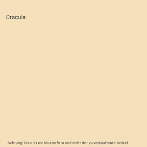 Bild des Verkufers fr Dracula zum Verkauf von Buchpark