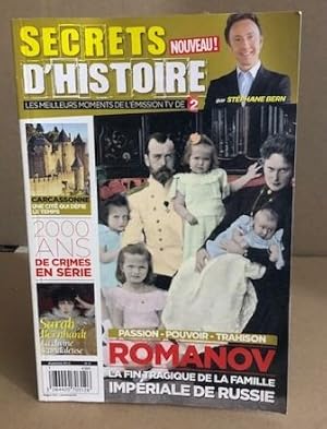 Romanov la fin tragique de la famille imperiale russe