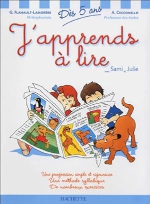 Seller image for J'apprends ? lire avec sami et Julie : D?s 5 ans - Adeline Cecconello for sale by Book Hmisphres