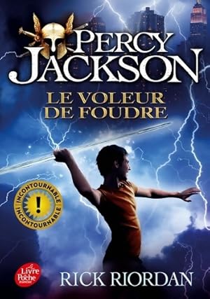 Seller image for Percy Jackson Tome I : Le voleur de foudre - Rick Riordan for sale by Book Hmisphres