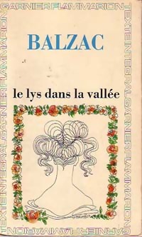 Le lys dans la vall e - Honor  De Balzac