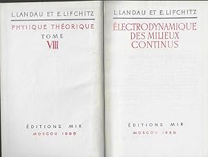 ELECTRODYNAMIQUE DES MILIEUX CONTINUS