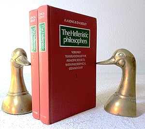 Seller image for The Hellenistic Philosophers, complete in two volumes: Volume 1: Translations of the Principal Sources with Philosophical Commentary; Volume 2: Greek and Latin Texts with Notes and Bibliography for sale by Structure, Verses, Agency  Books