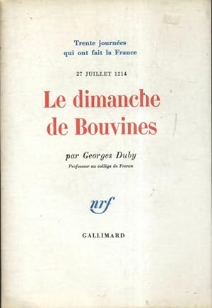 Le dimanche de Bouvines - Georges Duby
