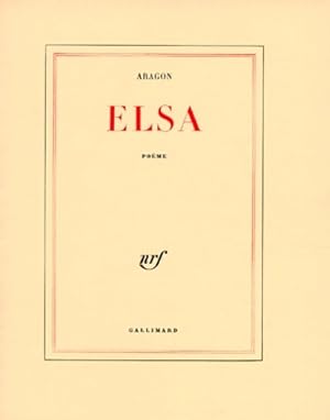 Elsa - Louis Aragon