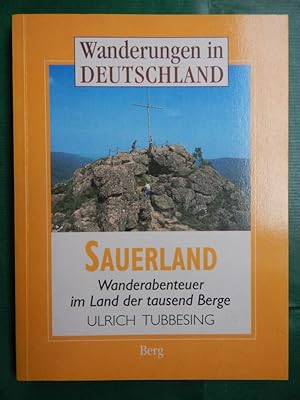 Image du vendeur pour Sauerland - Wanderabenteuer im Land der tausend Berge mis en vente par Buchantiquariat Uwe Sticht, Einzelunter.