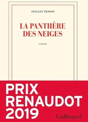 Seller image for La panth?re des neiges - Sylvain Tesson for sale by Book Hmisphres