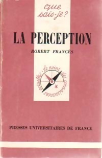 La perception - Robert Franc?s
