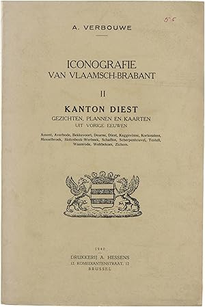 Image du vendeur pour Iconografie van Vlaamsch-Brabant II. Kanton Diest : gezichten, plannen en kaarten uit vorige eeuwen mis en vente par Untje.com