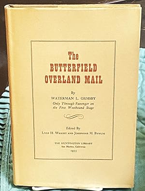 Immagine del venditore per The Butterfield Overland Mail venduto da My Book Heaven