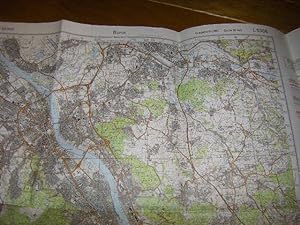 Bonn. L5308 Topographische Karte 1:50.000