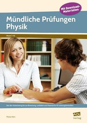 Seller image for Mndliche Prfungen Physik: Von der Vorbereitung bis zur Bewertung: Leitfaden (7. bis 10. Klasse) for sale by Rheinberg-Buch Andreas Meier eK
