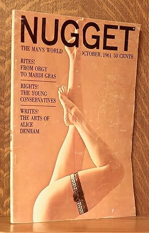 Immagine del venditore per NUGGET MAGAZINE, OCTOBER, 1961 - VOLUME 6, NUMBER 5. BRIGITTE BARDOT ETC. venduto da Andre Strong Bookseller