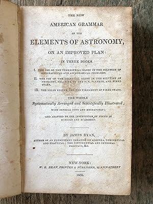 Seller image for The New American Grammar of the Elements of Astronomy by James Ryan for sale by Under the Covers Antique Books