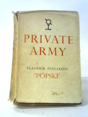 Immagine del venditore per Private Army - (Popski) venduto da World of Rare Books