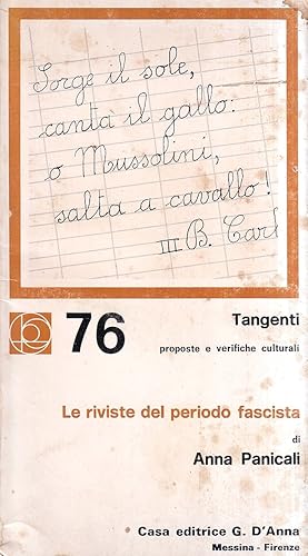 Seller image for Le riviste del periodo fascista for sale by Il Salvalibro s.n.c. di Moscati Giovanni