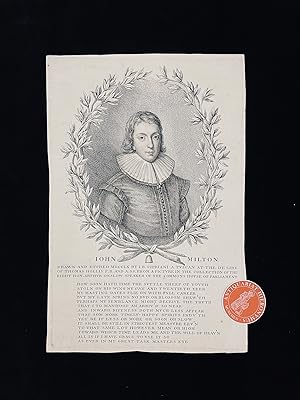 Bild des Verkufers fr John Milton. zum Verkauf von Antiquariat Hieronymus