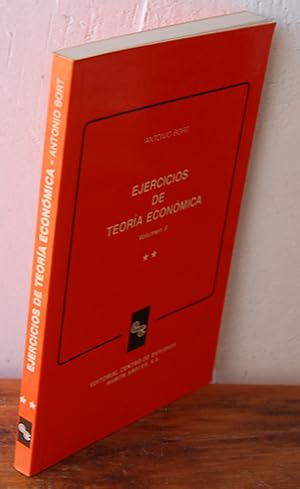 Bild des Verkufers fr EJERCICIOS DE TEORA ECONMICA. Volumen II zum Verkauf von EL RINCN ESCRITO