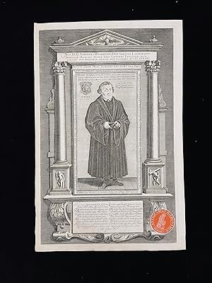 Bild des Verkufers fr Epitaph fr Martin Luther in Jena. zum Verkauf von Antiquariat Hieronymus