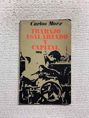 Imagen del vendedor de Trabao asalariado y capital a la venta por Campbell Llibres