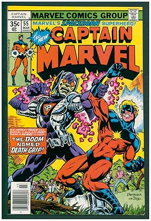 Image du vendeur pour Captain Marvel #55 mis en vente par Parigi Books, Vintage and Rare