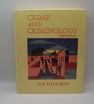 Imagen del vendedor de Crime and Criminology Fifth Edition a la venta por Bay Used Books