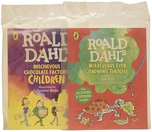 Imagen del vendedor de Roald Dahl's Mischievous Chocolate Factory Children and Roald Dahl's Miraculous Ever-Growing Tortoise a la venta por Adrian Harrington Ltd, PBFA, ABA, ILAB