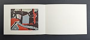 Imagen del vendedor de Uta Zaumseil, Dorfstrae, Holzschnitt, handsigniert, betitelt a la venta por Fahning Art Gallery