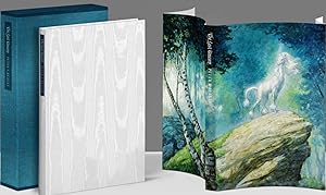 Seller image for 2X SIGNED Suntup THE LAST UNICORN Collectors LIMITED DELUXE Edition SLIPCASE ILLUSTRATED RARE! for sale by highqualityproducts