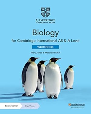 Bild des Verkufers fr Cambridge International AS & A Level Biology Workbook with Digital Access (2 Years) zum Verkauf von WeBuyBooks