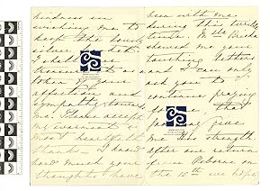 LONG LETTER FROM QUEEN MARY, CONSORT TO GEORGE V