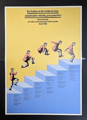 Das Studium an der Fachhochschule - Informationstage. 1980, Offsetdruck, 1980