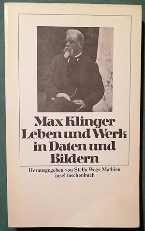 Bild des Verkufers fr Max Klinger - Leben und Werk in Bildern zum Verkauf von Klaus Kreitling