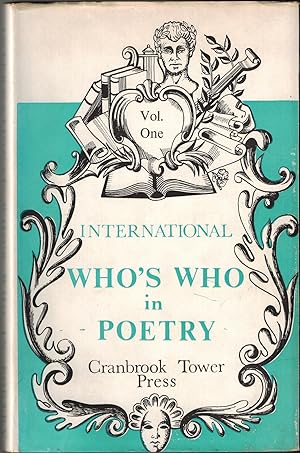 Imagen del vendedor de The International Who's Who in Poetry, Volume One A to L a la venta por UHR Books