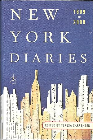 Immagine del venditore per New York Diaries: 1609 to 2009 venduto da GLENN DAVID BOOKS