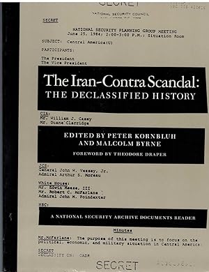 Image du vendeur pour THE IRAN-CONTRA SCANDAL The Declassified History mis en vente par The Avocado Pit