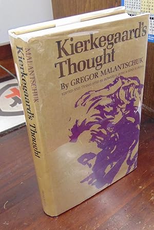 Imagen del vendedor de Kierkegaard's Thought a la venta por Atlantic Bookshop