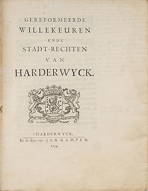 Gereformeerde Willekeuren Ende Stadt-Rechten van Harderwyck