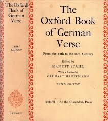 Imagen del vendedor de THE OXFORD BOOK OF GERMAN VERSE: FROM THE 12TH TO THE 20TH CENTURY a la venta por Antrtica